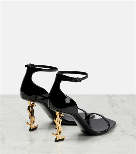 opyum sandals in patent leather